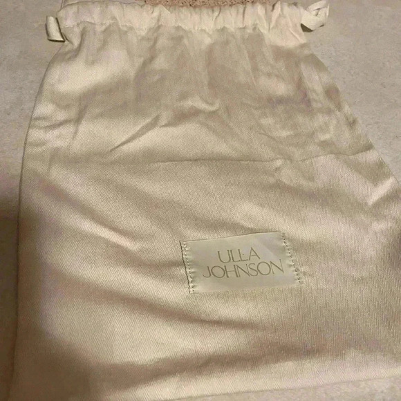 Ulla Johnson Black Leather Ameya Twisted Contrast Colorblock Slide Sandal - Picture 7 of 7